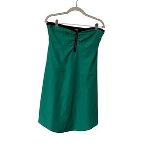 Roxy Kelly Green Strapless Women's Halter Dress  Size Large open back surf